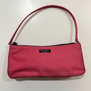 Kate Spade Purse - Vintage Style Pink Nylon Purse